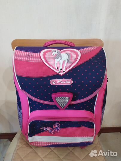 Орто-рюкзак Herlitz Sporti с наполнением б\у школа