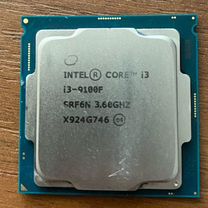 Процессор Intel core i3 9100f