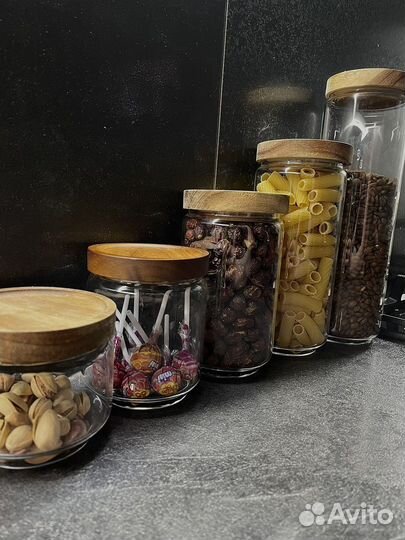 Банки для сыпучих продуктов