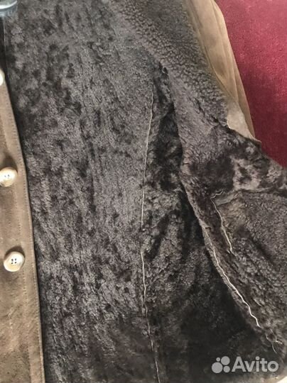 Дубленка натуральная мужская 48 50 размер