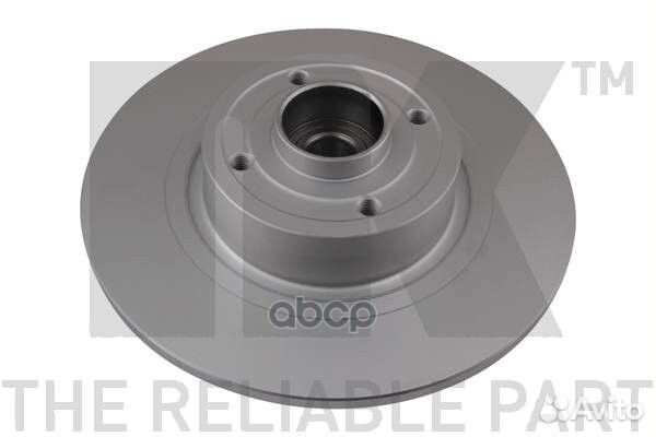 Диск тормозной с антикорозийным покрытием Renau
