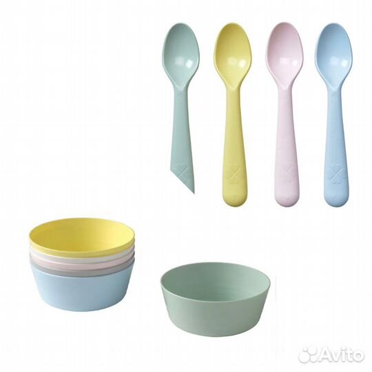 Детская посуда Икеа kalas Калас