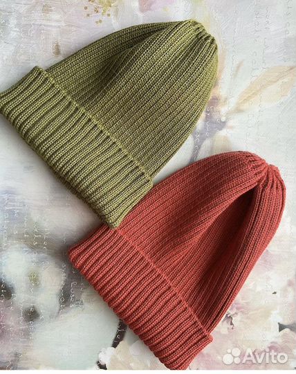 Продаю шапочки из мериноса с шёлком