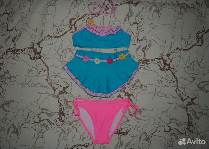 Раздельный купальник для девочки р.30-34