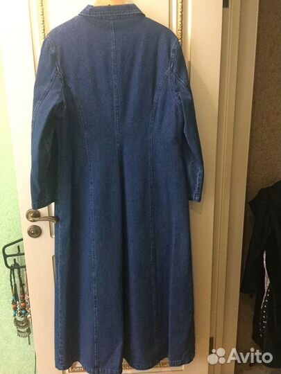 Джинсовое пальто