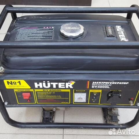 Бензиновый генератор DY4000L Huter 3000 Вт