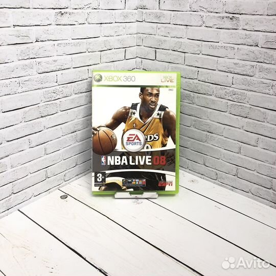 Диск xbox 360 NBA live 08