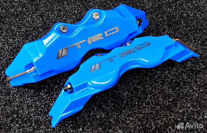 Накладки на тормозные суппорта TRD 280мм (Синий)