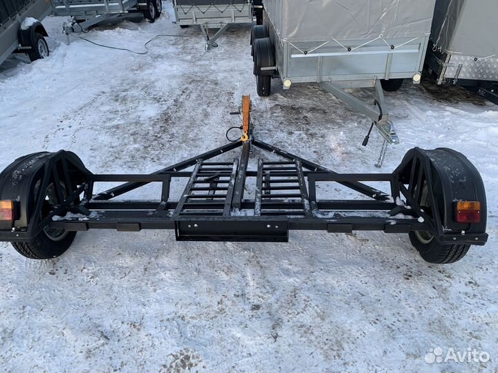 Прицеп-эвакуатор (частичная погрузка)