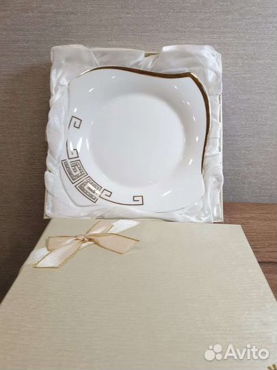 Набор тарелок со стразами Ленарди