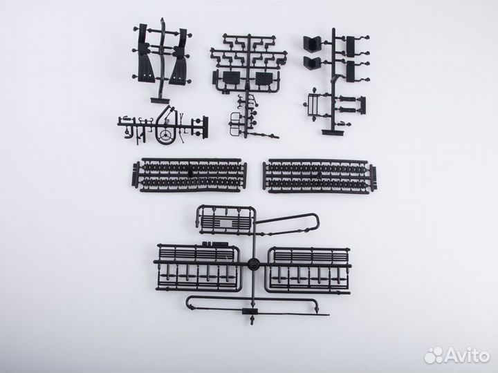 1:43 Сборная модель зис-153 полугусеничный автомоб