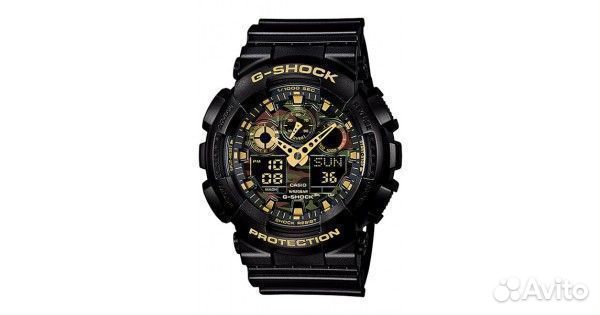 Casio GA-100CF-1A9 Men's G-Shock Ana-Digi Dive Wat