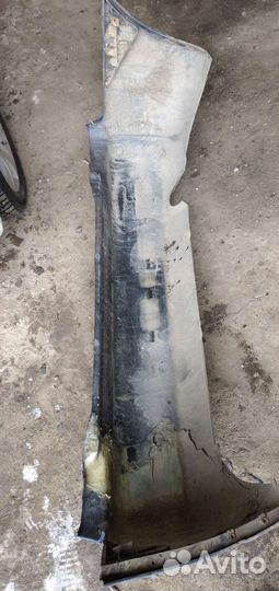 Задний бампер на Шевроле Ланос