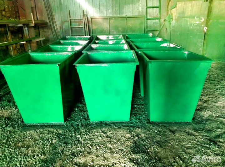 Мусорный контейнер 1.1 м3. Арт 5741