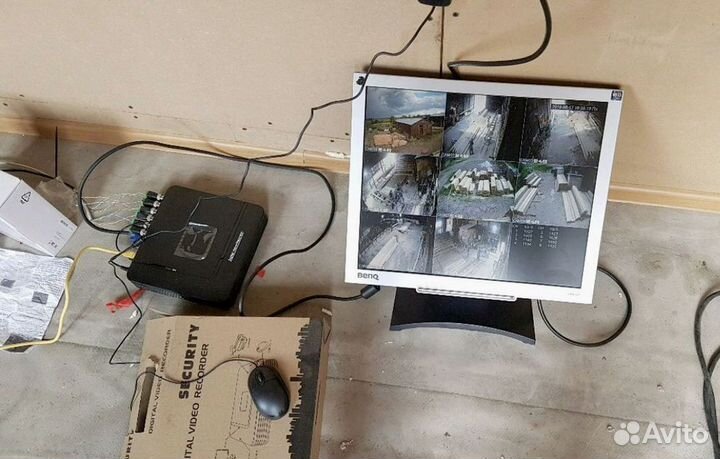 Камера видеонаблюдения,домофон