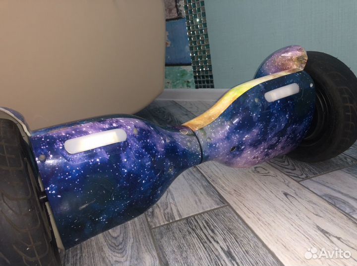Гироскутер принт галактика 10,5 дюймов