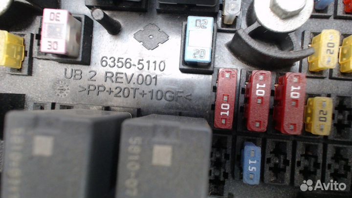 Блок предохранителей Jeep Cherokee 2013, 2014