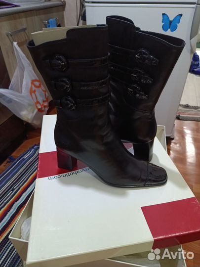 Полусапожки натуральная кожа демисезонные 37