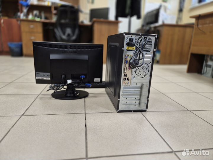 Системный блок, готовое рабочее место