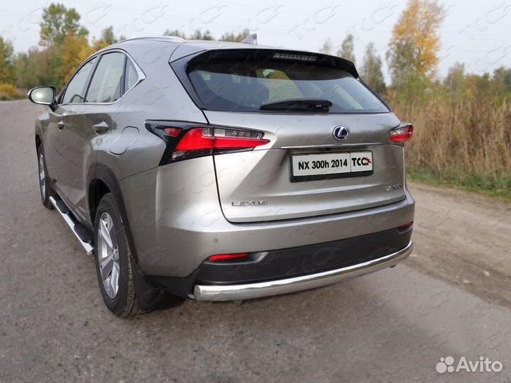 Защита задняя TCC Lexus NX 300h 14- новая