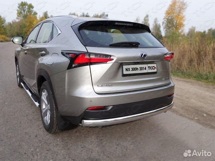 Защита задняя TCC Lexus NX 300h 14- новая