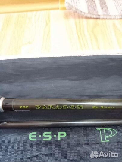 Удилище карповое ESP paragon 12ft 3 1/4 lb t.c
