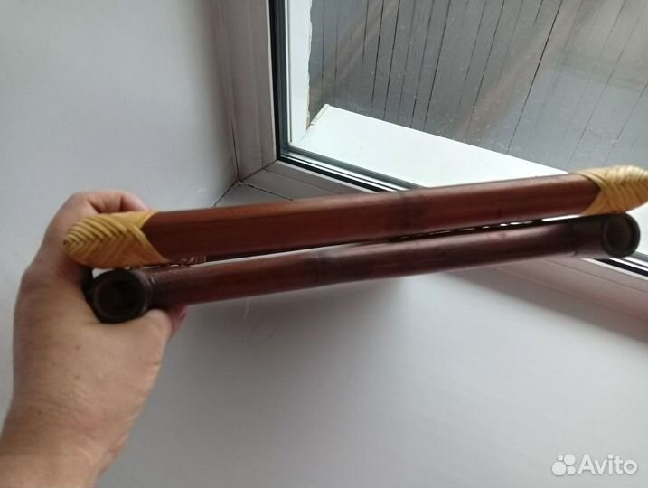 Поднос, деревянный, бамбук под реставрацию