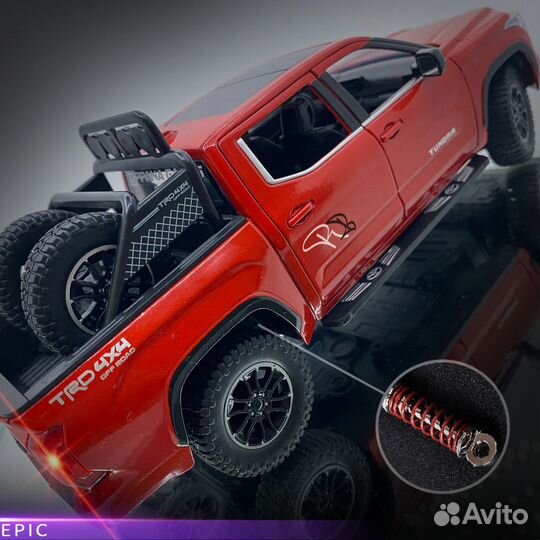 Toyota Tundra 4X4 TRD - Ruby Red 1:24