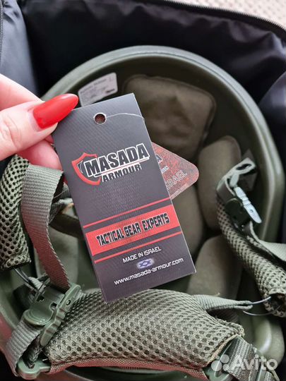 Военный шлем баллистический масада бр2