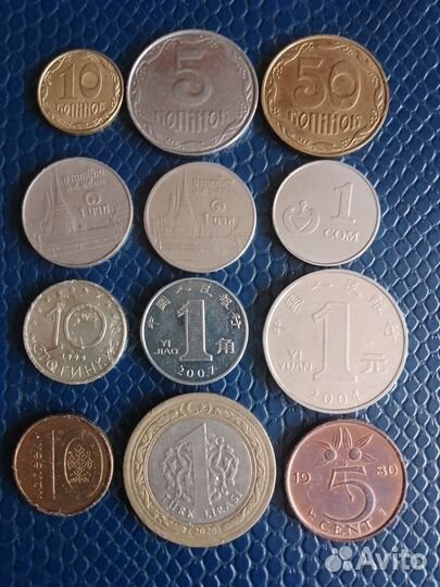 Монеты набором