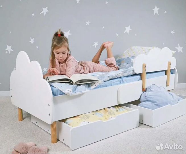 Кровать детская с матрасом