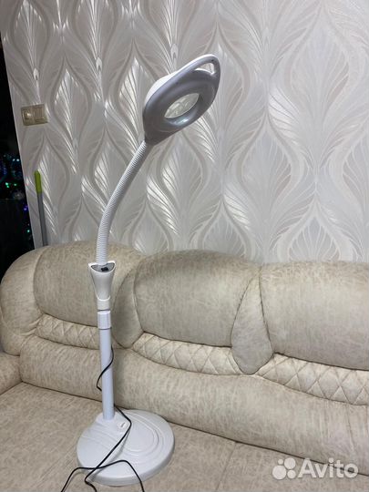 Лампа лупа для косметолога 5D светодиодная