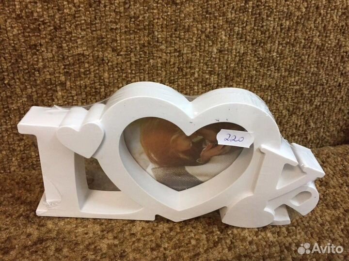 Сердце фоторамка новая