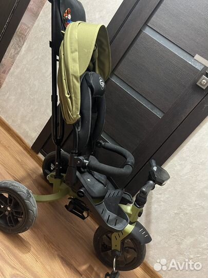 Трехколесный велосипед коляска