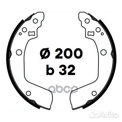 Колодки торм.бар.suzuki swift 05- GF 4696 Trialli