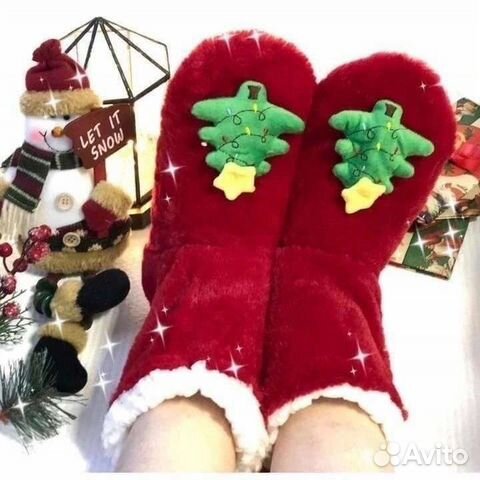 Новогодние впленки-носочки