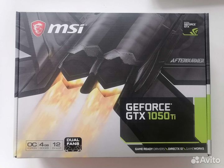 Видеокарта gtx 1050 ti 4gb