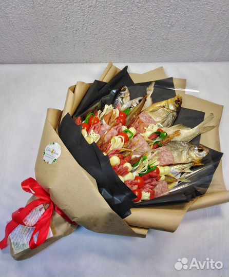 Мужской букет из рыбы