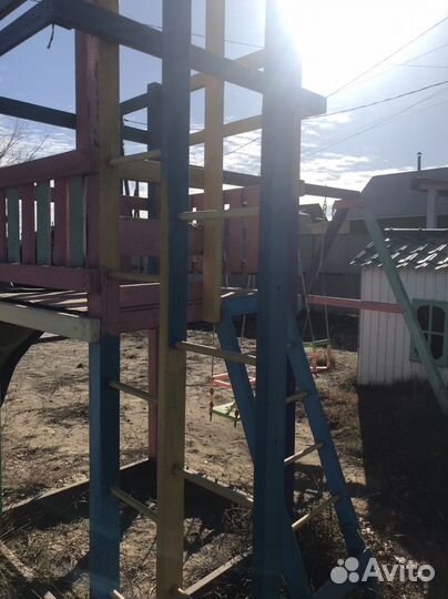 Детский спортивный комплекс уличный бу