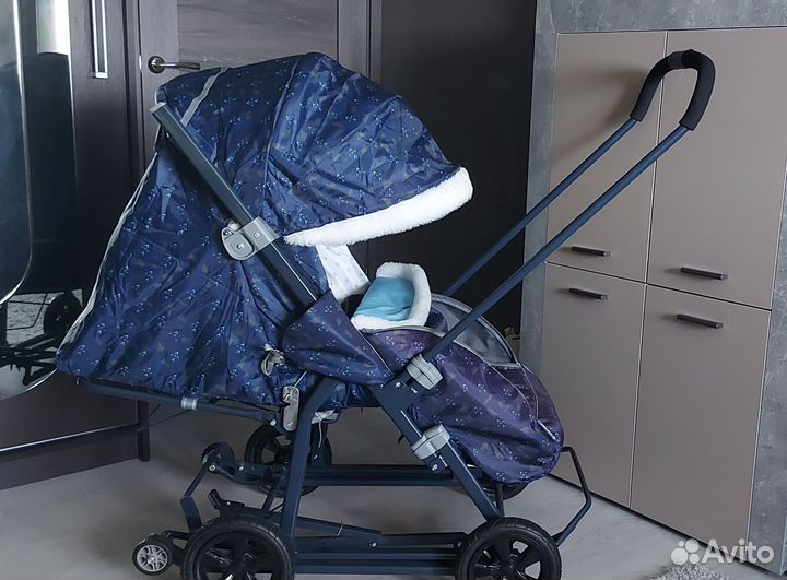 Санки коляска ника