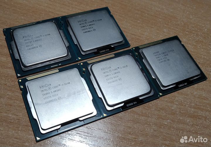 Процессоры Intel Core I5, I3