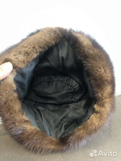 Шапка норковая женская