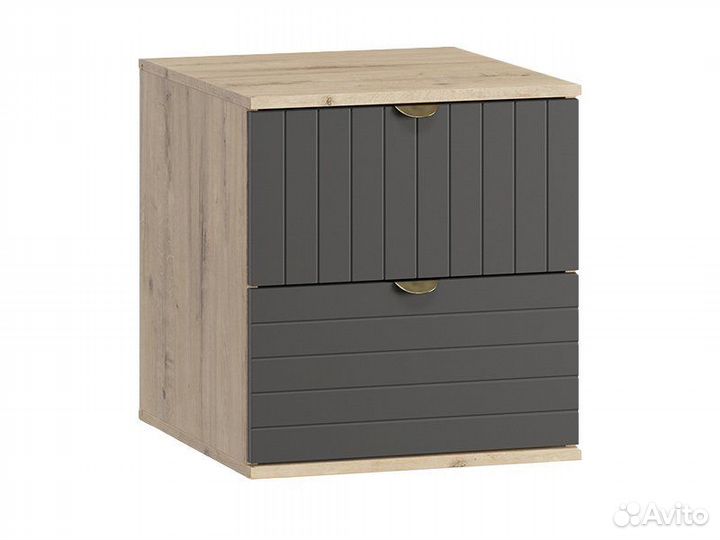 Тумба прикроватная Монблан-1 Line Grafit