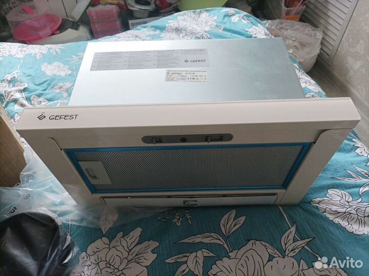 Новая Вытяжка 50 см gefest во-4501 К81 кремовая