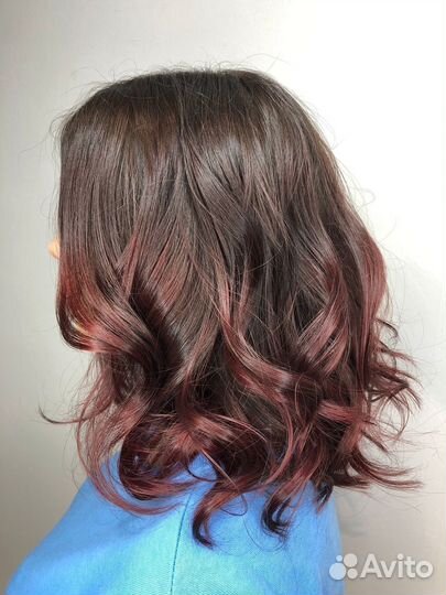 Сложное окрашивание тотал блонд мелирование омбре