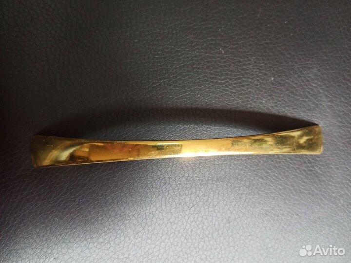 Ручка скоба 96 мм золото