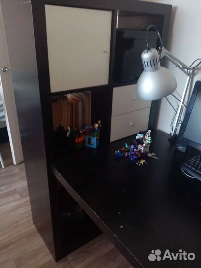 Стеллаж со столом IKEA