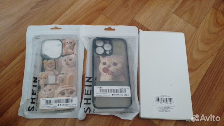 Две задние накладки, защитное стекло