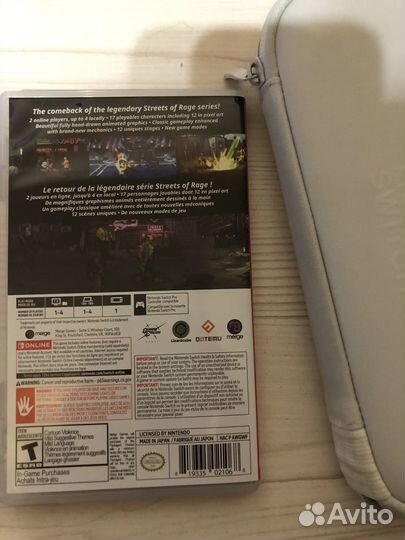 Streets of Rage 4 Anniversary Nintendo Switch