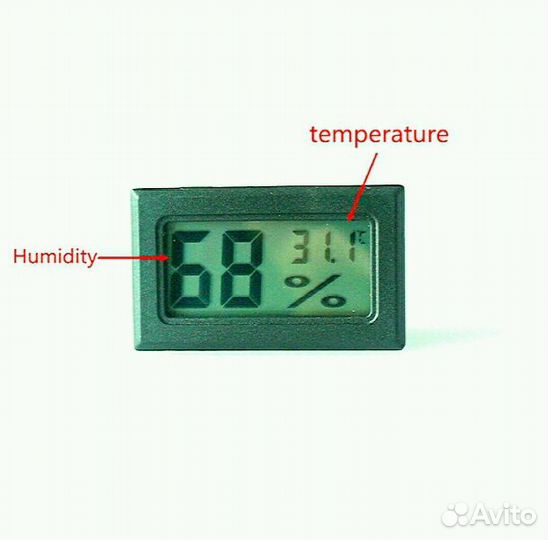 Гигрометр+термометр